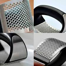 Amassador de Alho em Inox | Espremedor Manual Prático para Cozinha - Imagem 3