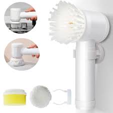 Escova Elétrica de Limpeza 5 em 1 | Praticidade para Limpeza do Dia a Dia - Imagem 4