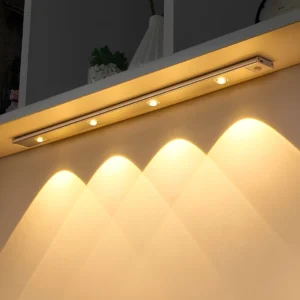 Luz LED com Sensor de Movimento | Iluminação Inteligente Recarregável USB