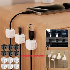 Organizador Magnético de Cabos | Mantém Fios Sempre no Lugar