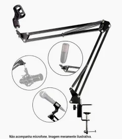 Suporte Articulado para Tablet e Celular | Braço Ajustável para Mesa - Imagem 6