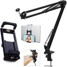 Suporte Articulado para Tablet e Celular | Braço Ajustável para Mesa - Imagem 2