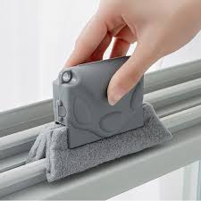 Escova Limpadora de Trilhos e Cantos | Limpeza Fácil para Janelas e Portas